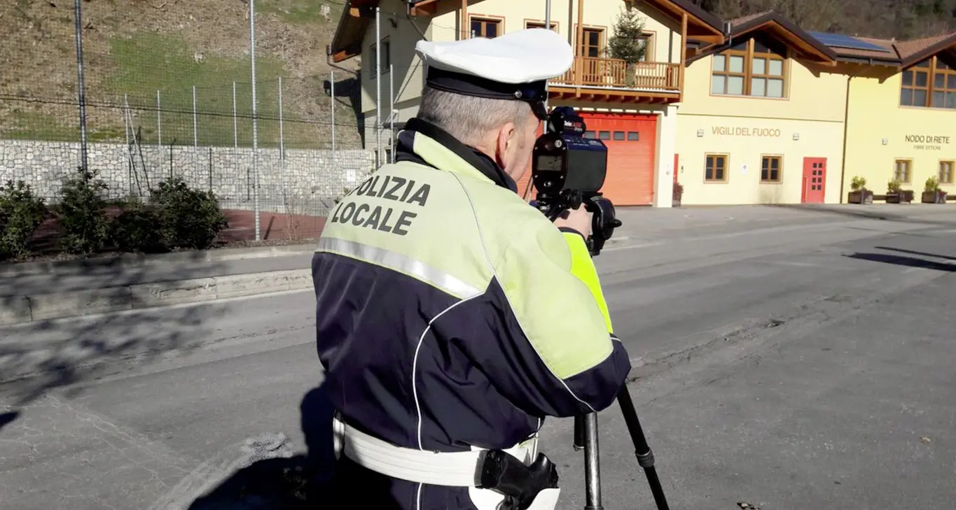 Tolleranza zero per chi corre A Pergine più controlli con l'autovelox