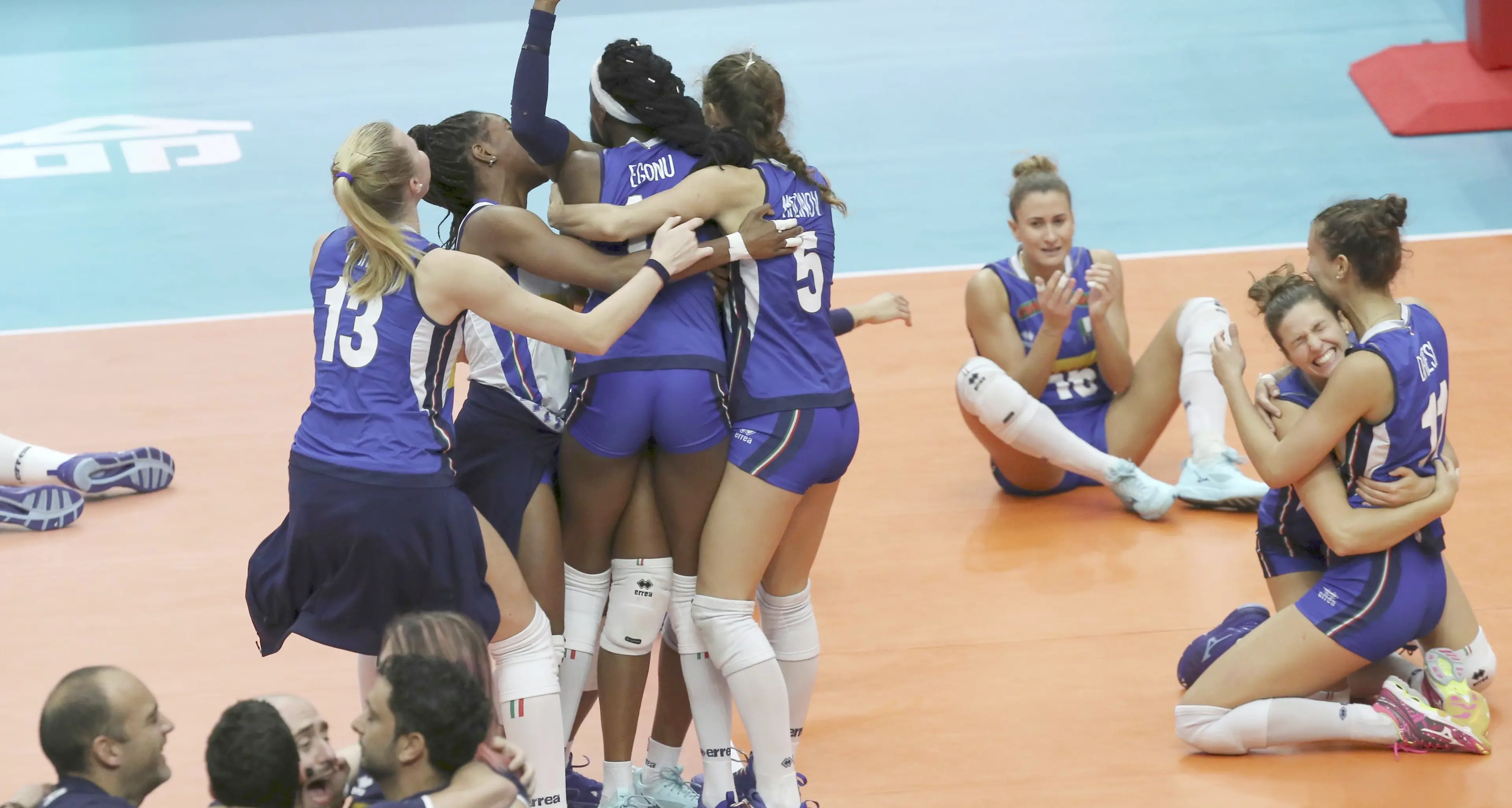Volley: Italia pazzesca, Cina battuta ed è finale mondiale