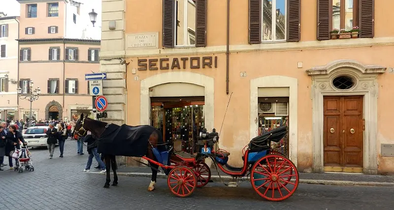Addio a nuove «botticelle» i tradizionali calessi di Roma