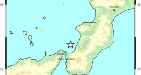 Scossa di terremoto in Calabria Non ci sono feriti o danni