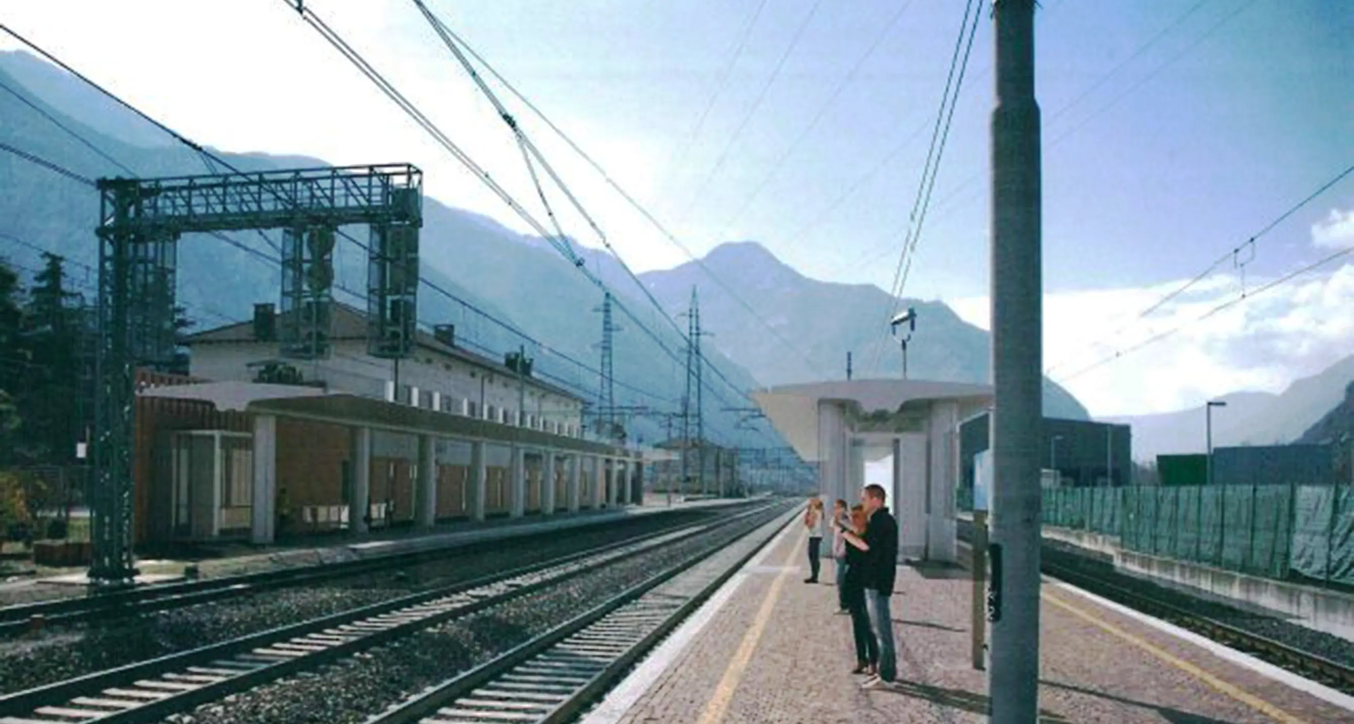 Ala: lavori in stazione, via due treni