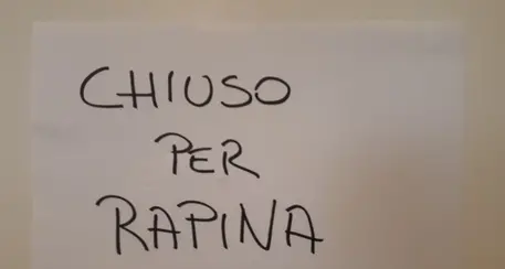 Rapina a Perca in Pusteria L'ultima fu nel 2014