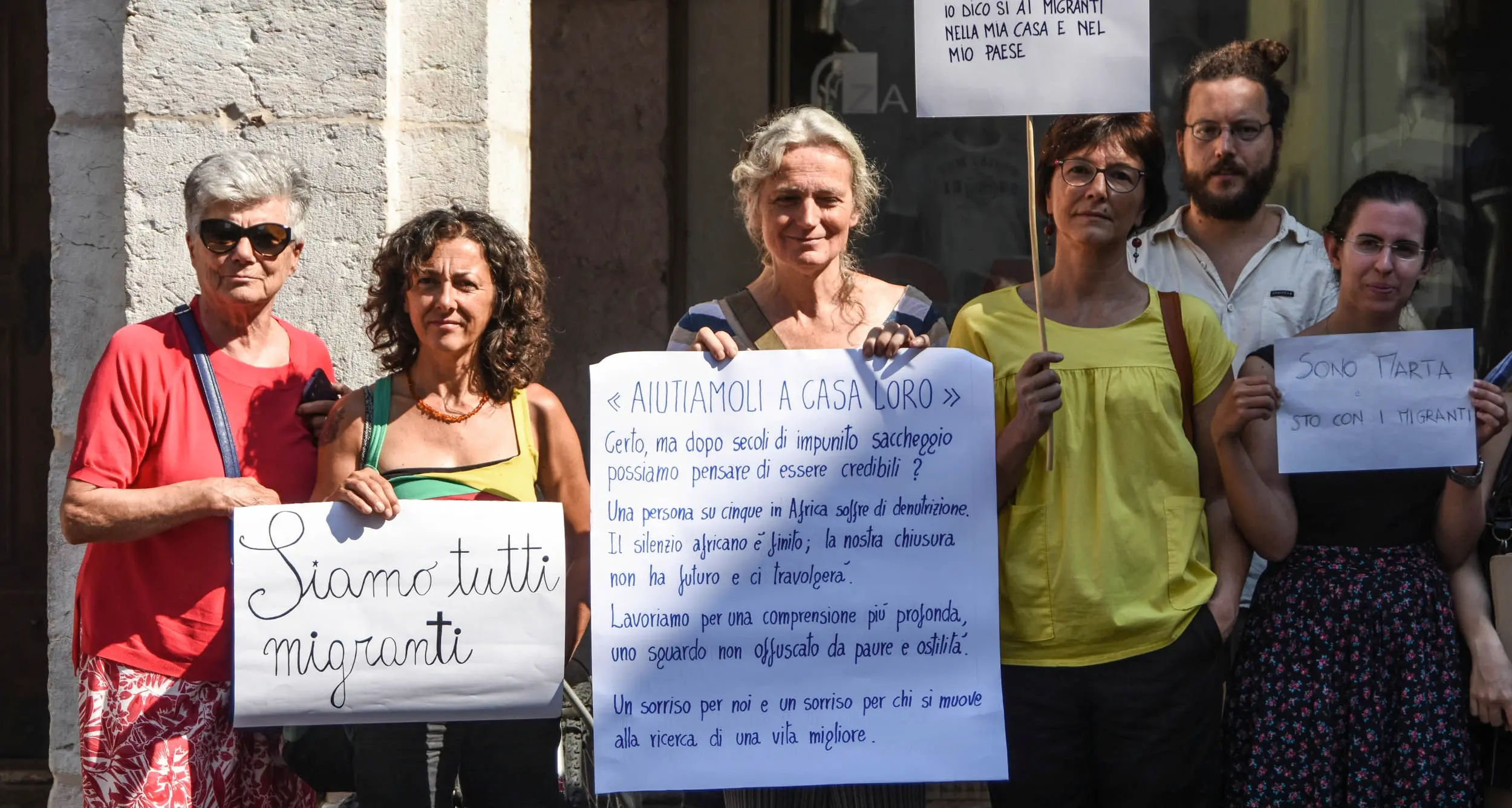 L'Anpi e le cittadine danno il cambio alla nonna accogliente di Arco