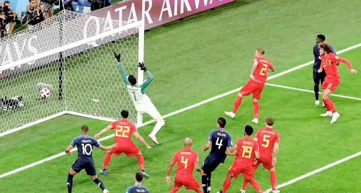 La Francia vola in finale Belgio battuto 1-0