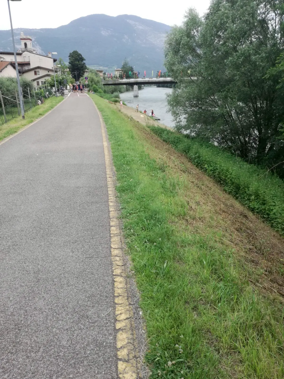Rovereto Adige ciclabile borgo sacco