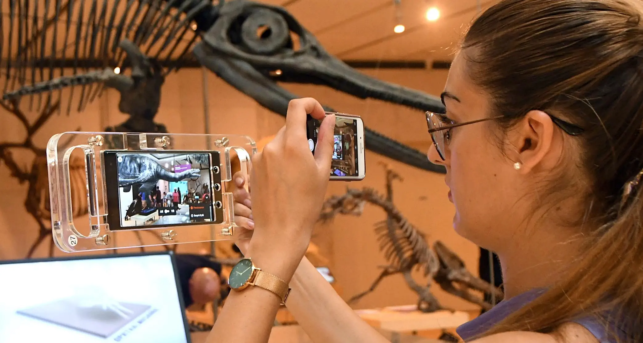 Muse, realtà aumentata per animare i dinosauri