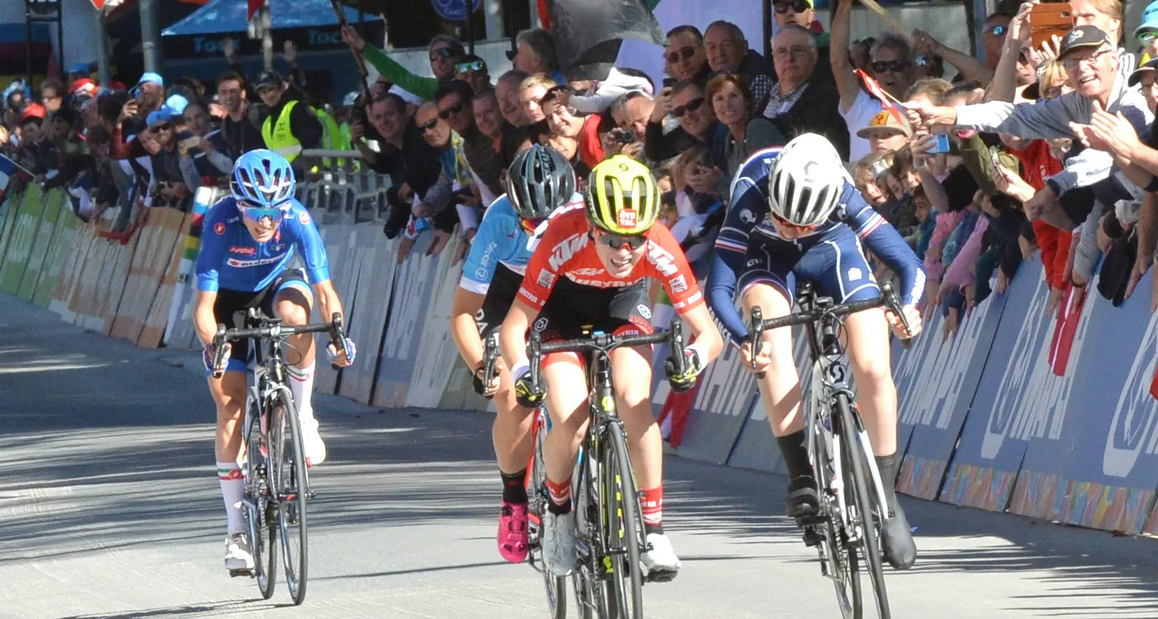 Ciclismo, sfortunata Malcotti quarta ai Mondiali juniores