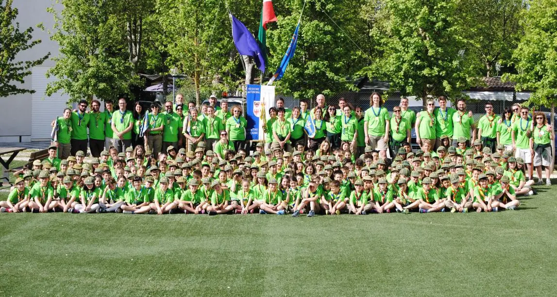 251 scout dal Trentino Alto Adige all'adunata di Cesenatico