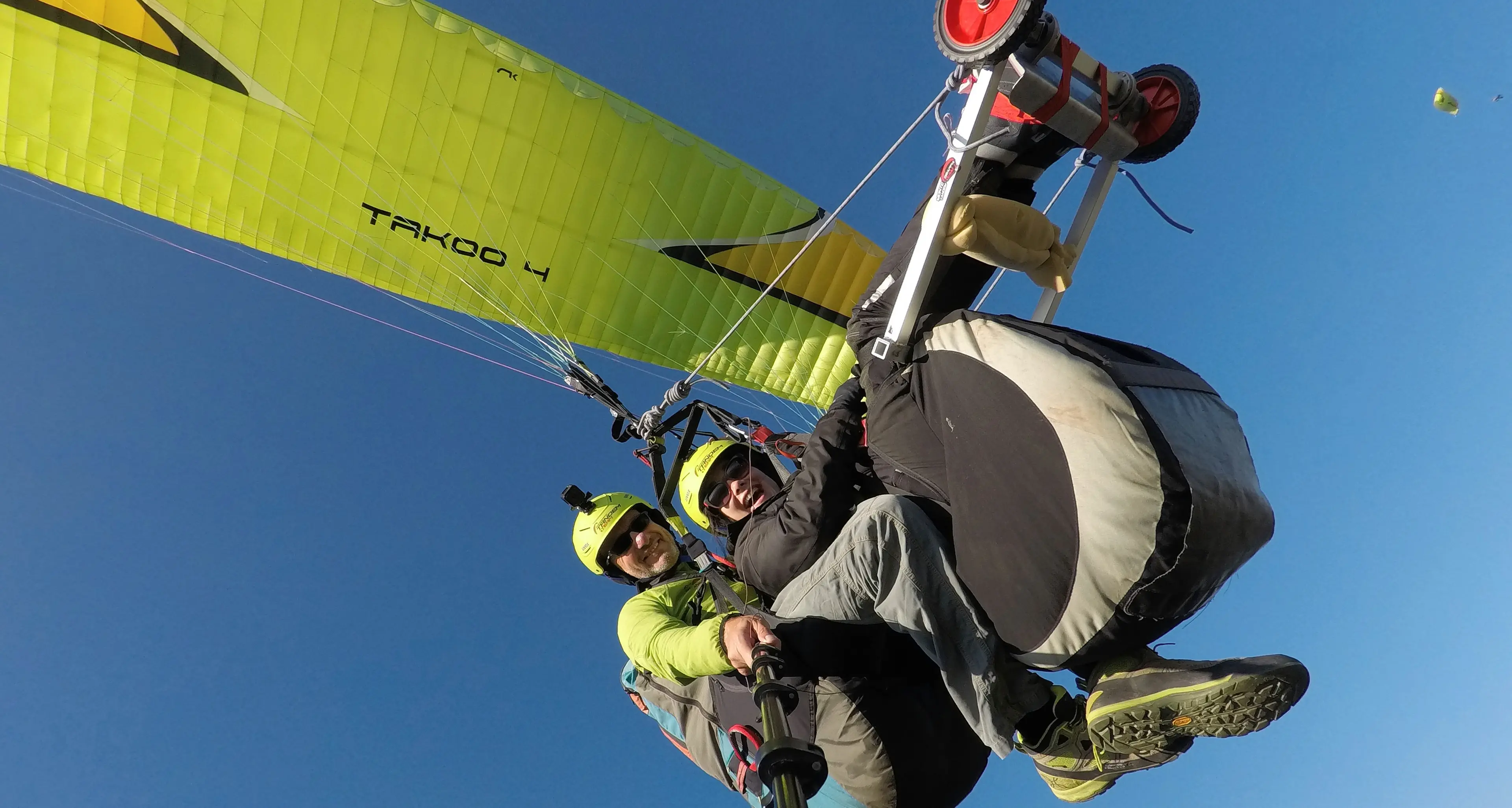 Chiara Soma in volo