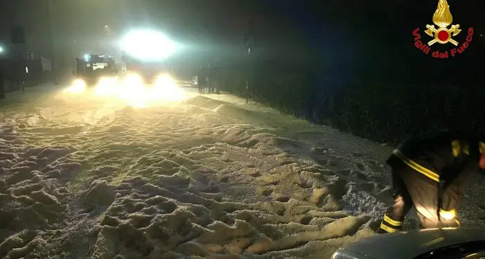 Grandine del Varesotto, cadono 30 cm di ghiaccio