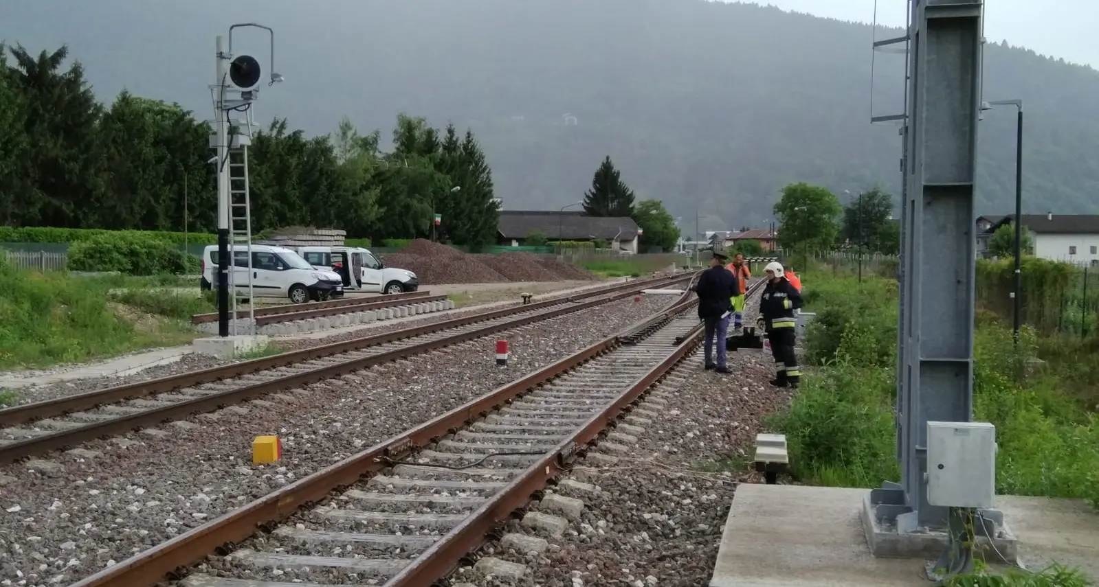 Terzo sabotaggio ai treni, stavolta a Caldonazzo Gli inquirenti seguono la pista anarchica