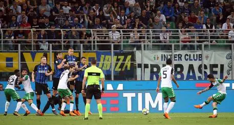 Colpo Sassuolo contro l'Inter La Roma è già in Champions
