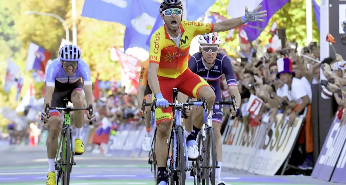 Valverde campione del mondo Moscon chiude quinto