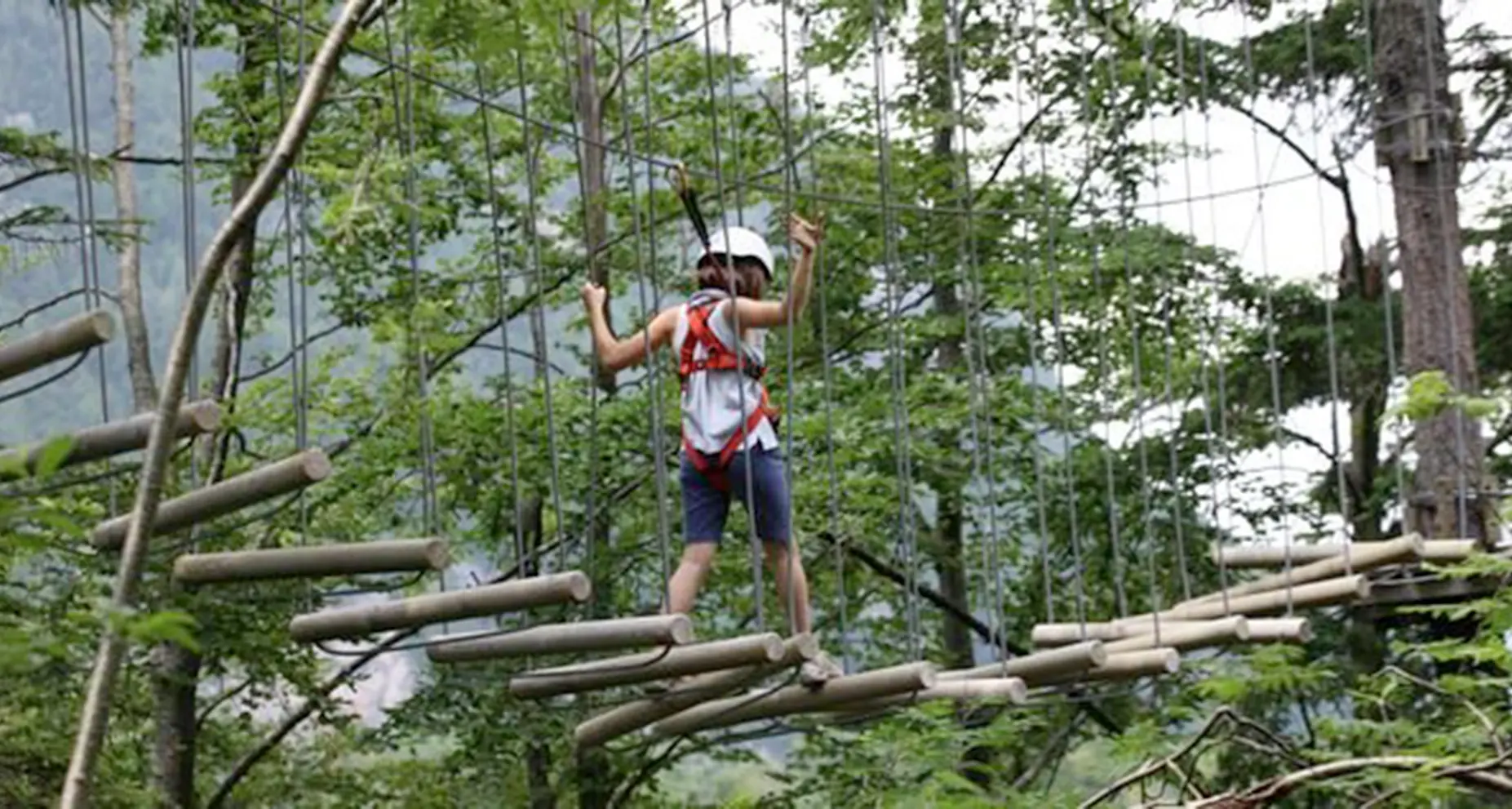 Un parco avventura al Bosco della città