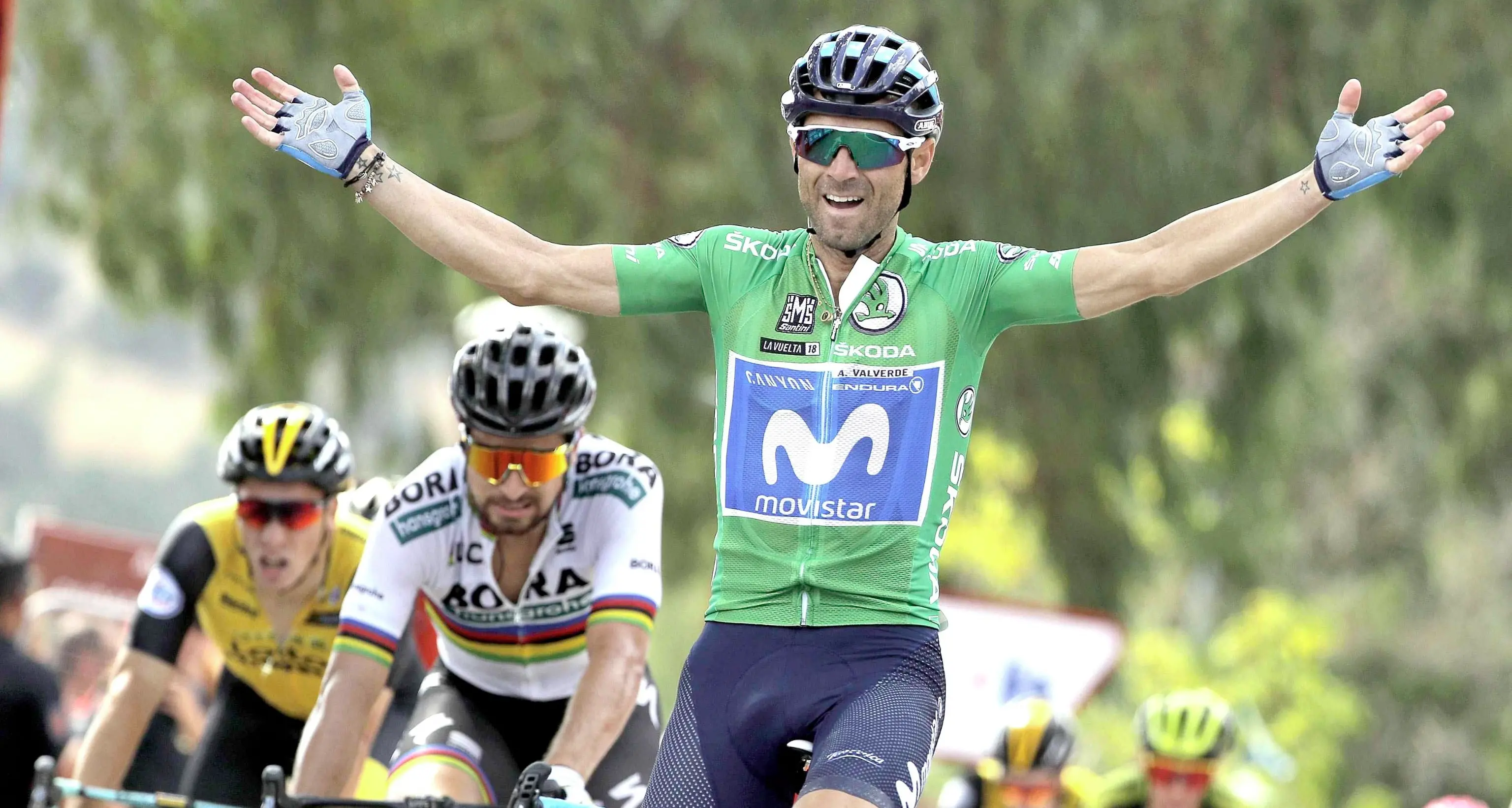 Vuelta, fiammata Valverde lo spagnolo ora è secondo