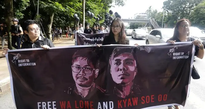 Myanmar: 7 anni a 2 giornalisti Reuters
