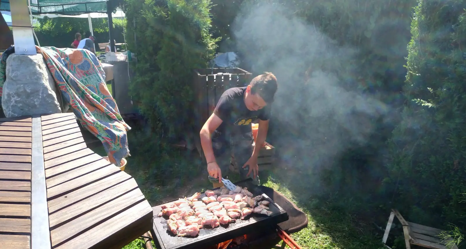 Domenica di grill al BigFish A Levico il ricordo di «Ferro»