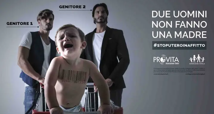 Campagna shock dell'associazione Pro Vita