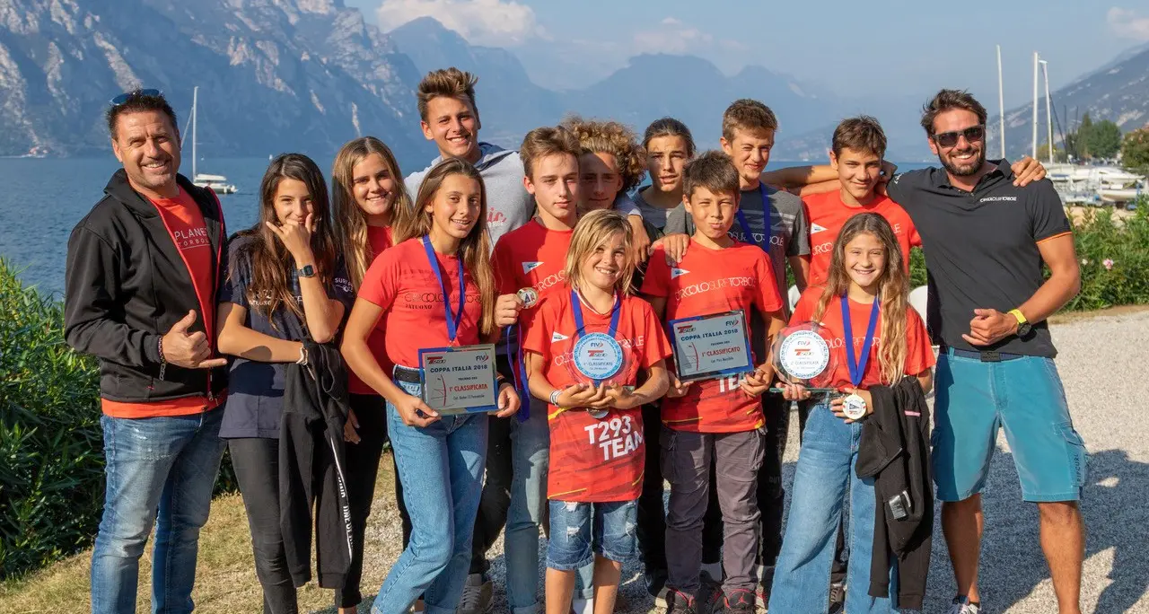 La flotta di giovanissimi del Cs Torbole conquista la Coppa Italia a Malcesine