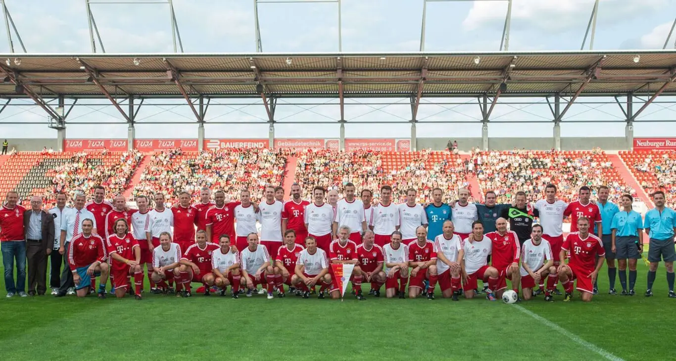 Le leggende del Bayern in campo ad Arco