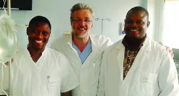 Dialisi per i malati in Ghana Sanitari africani a Trento per la formazione