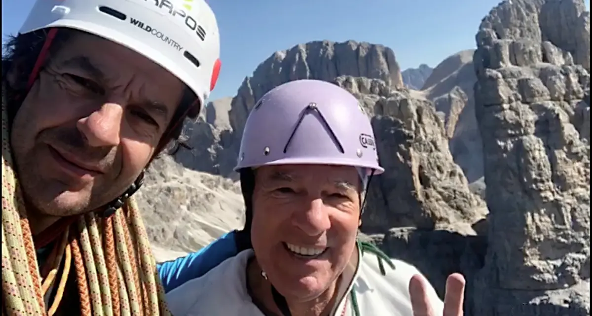 Alpinismo: l'impresa di Pucher da Povo