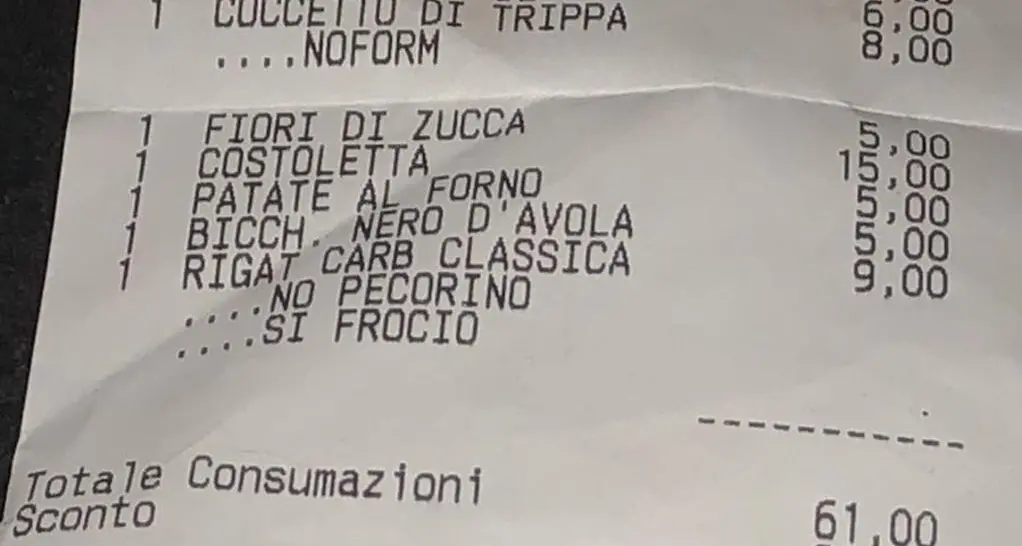 Scontrino omofobo, minacce di morte a titolari e a chi ha denunciato