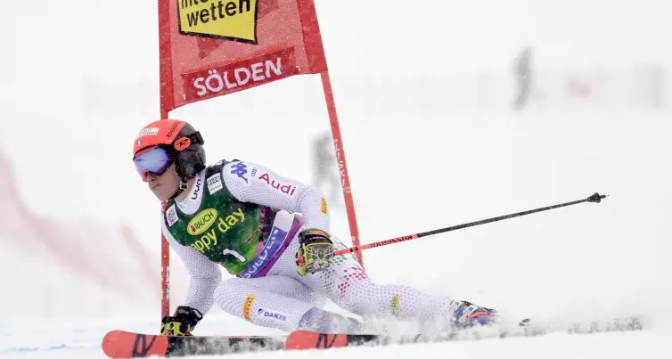 Brignone subito in testa Domina la prima manche a Sölden