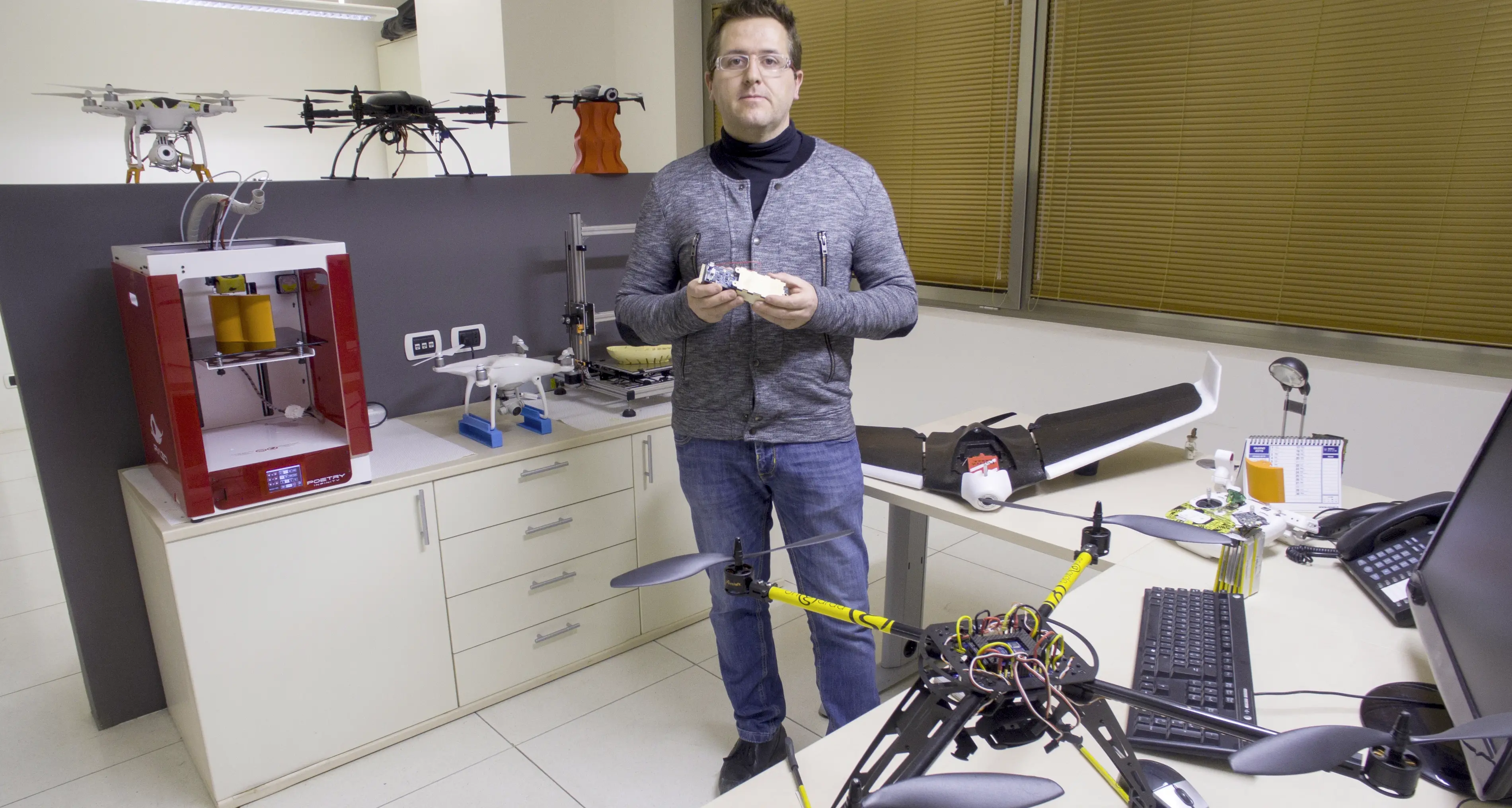 Droni ai raggi \"X\", il brevetto è rivano