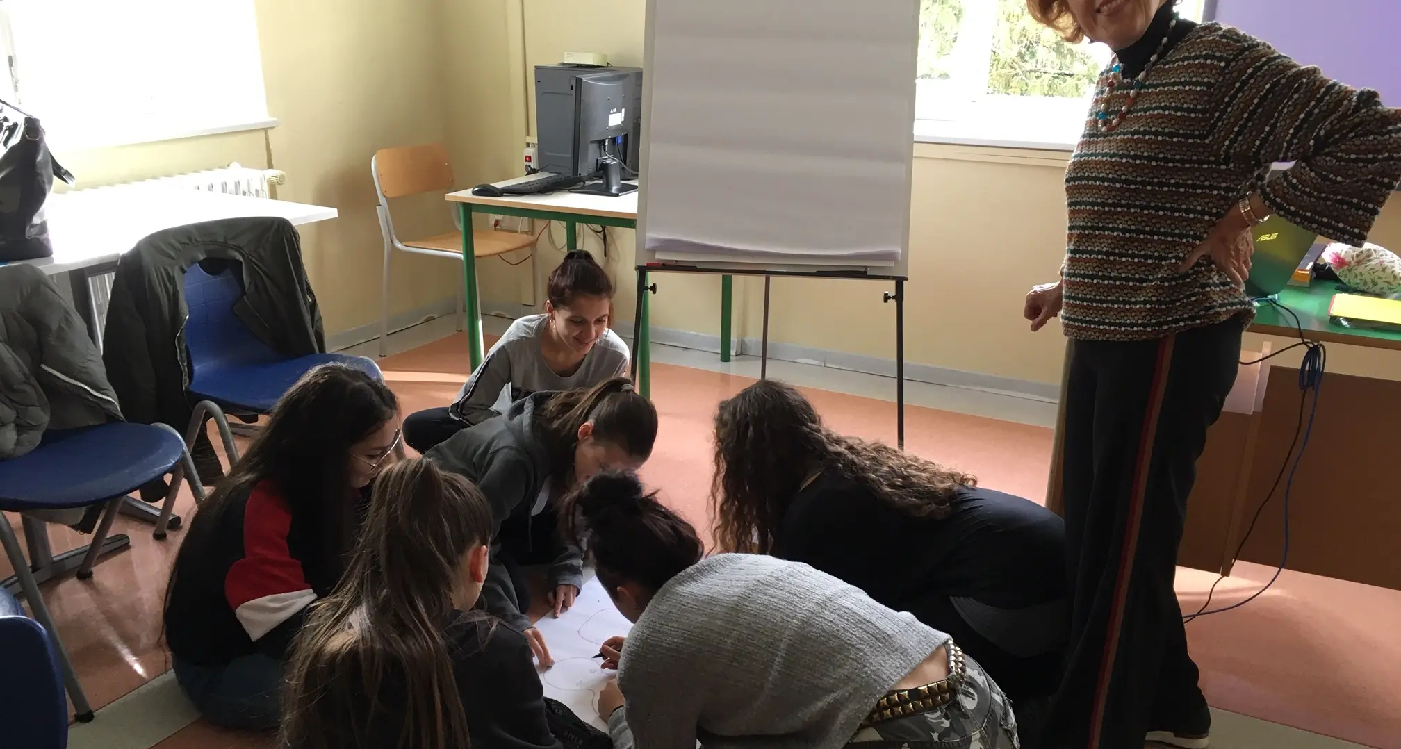 Gli studenti formatori dei bambini