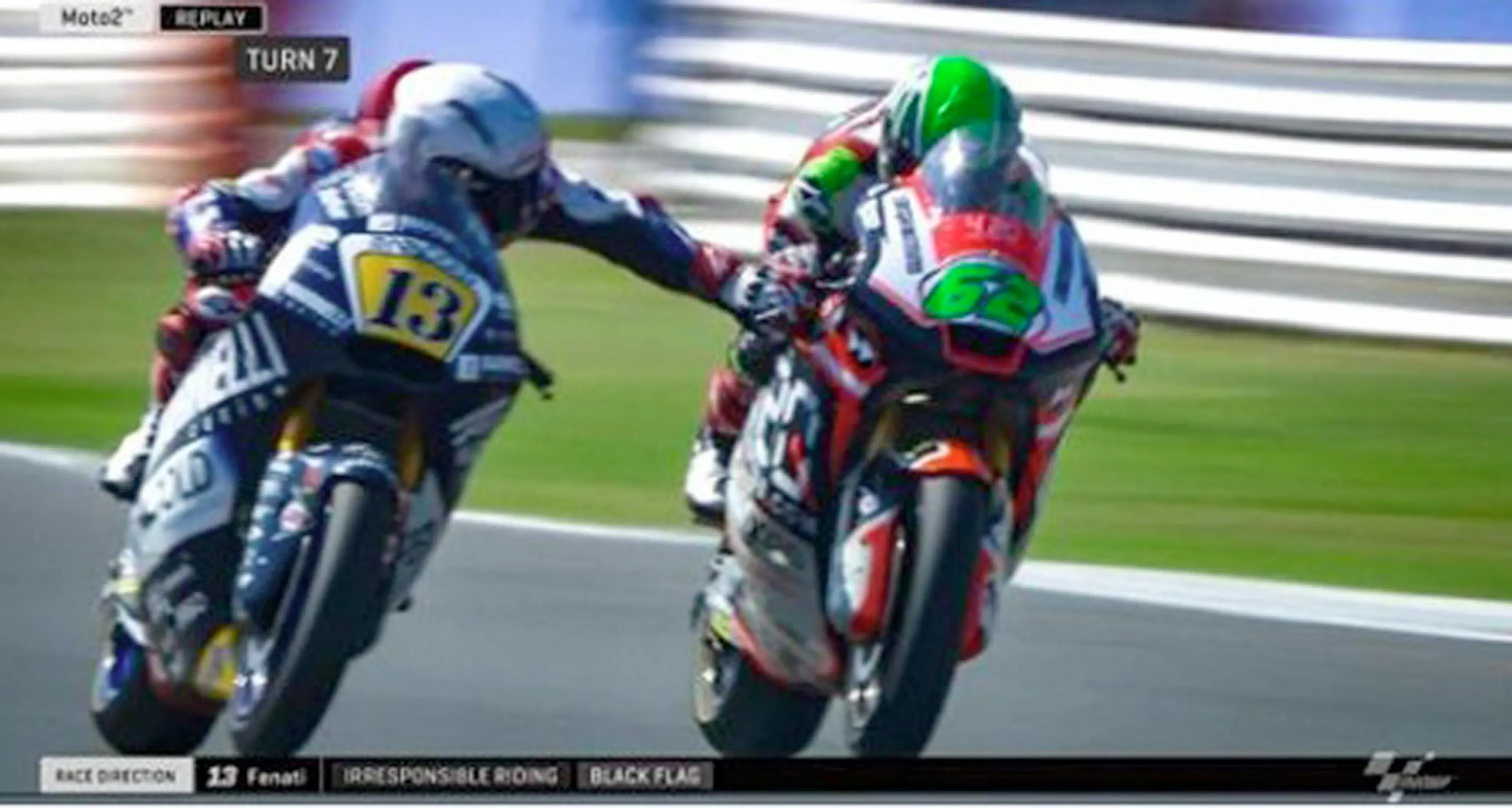 Motociclismo, Fenati chiede scusa ma non serve Doppio licenziamento dopo il folle gesto