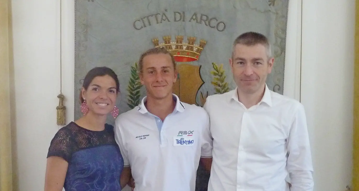 La giunta arcense ringrazia Nicolò Renna
