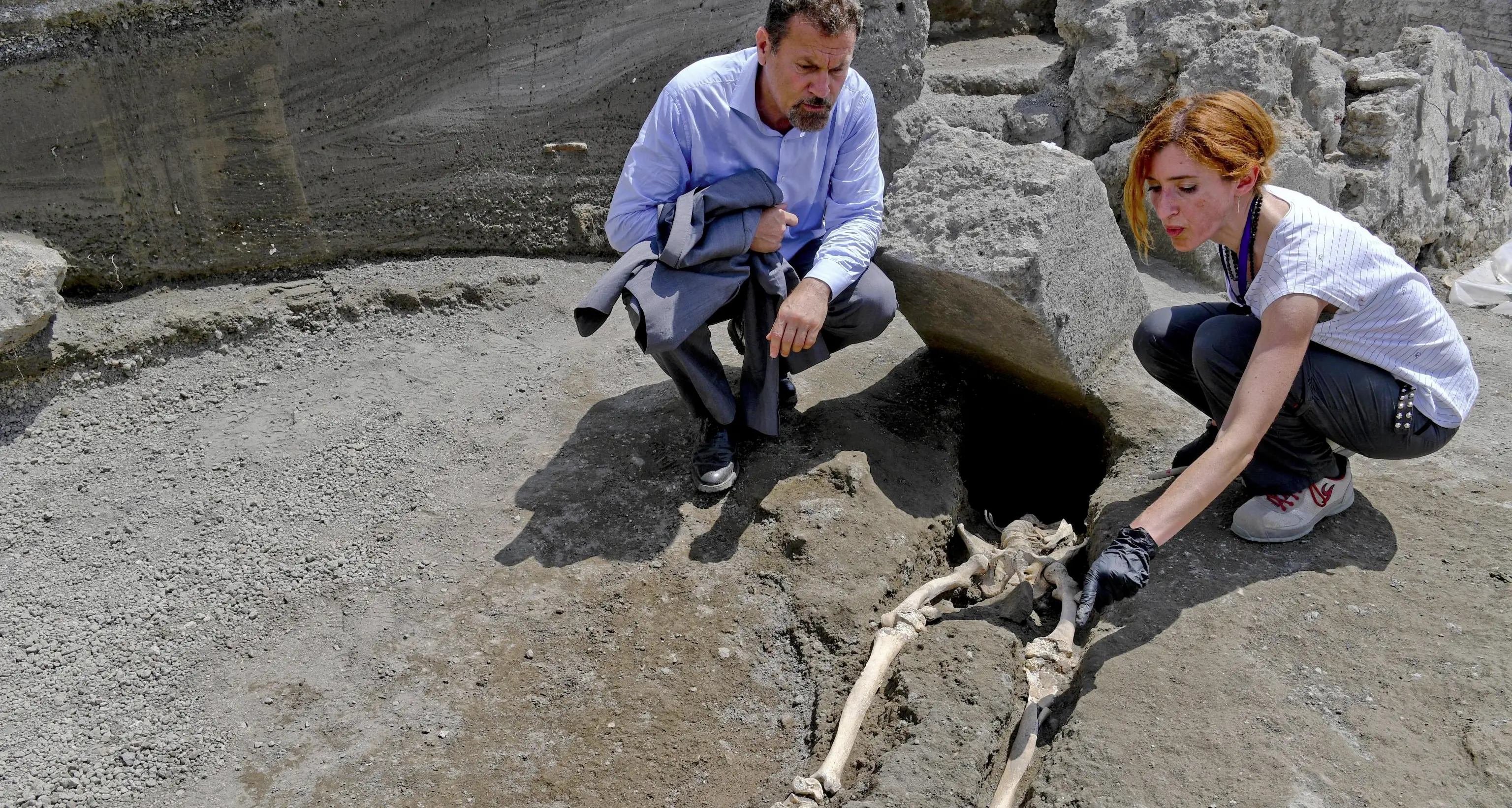 Pompei, trovato il tesoro del fuggitivo