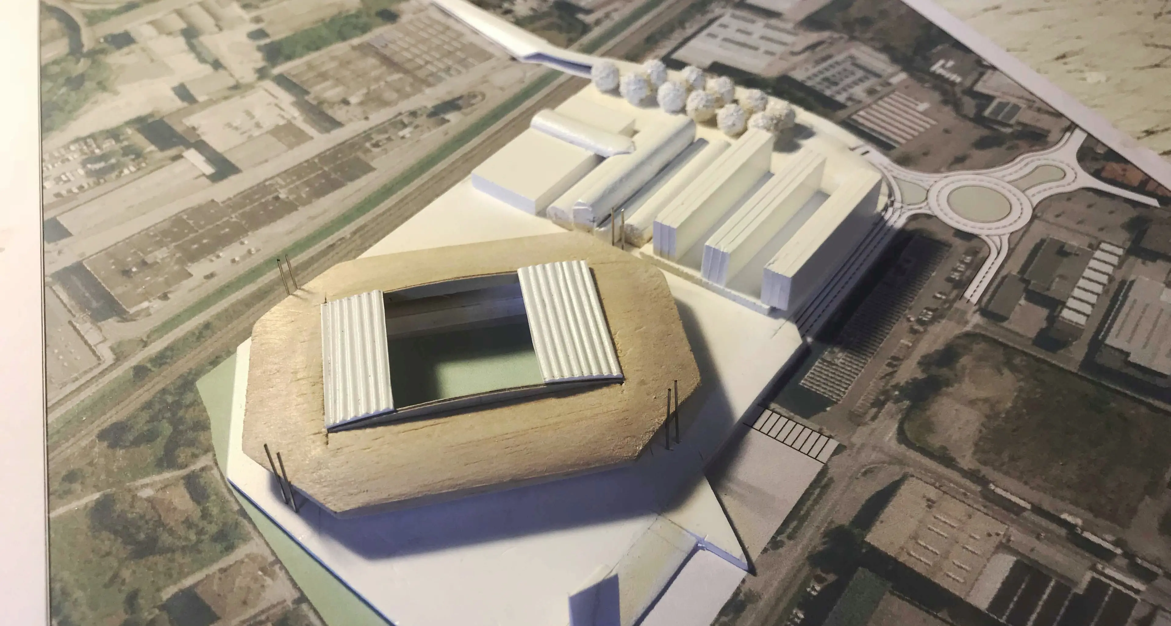 Stadio, una «Sait Arena» a Trento Nord Ventitremila posti in tribuna, poi negozi e alberghi