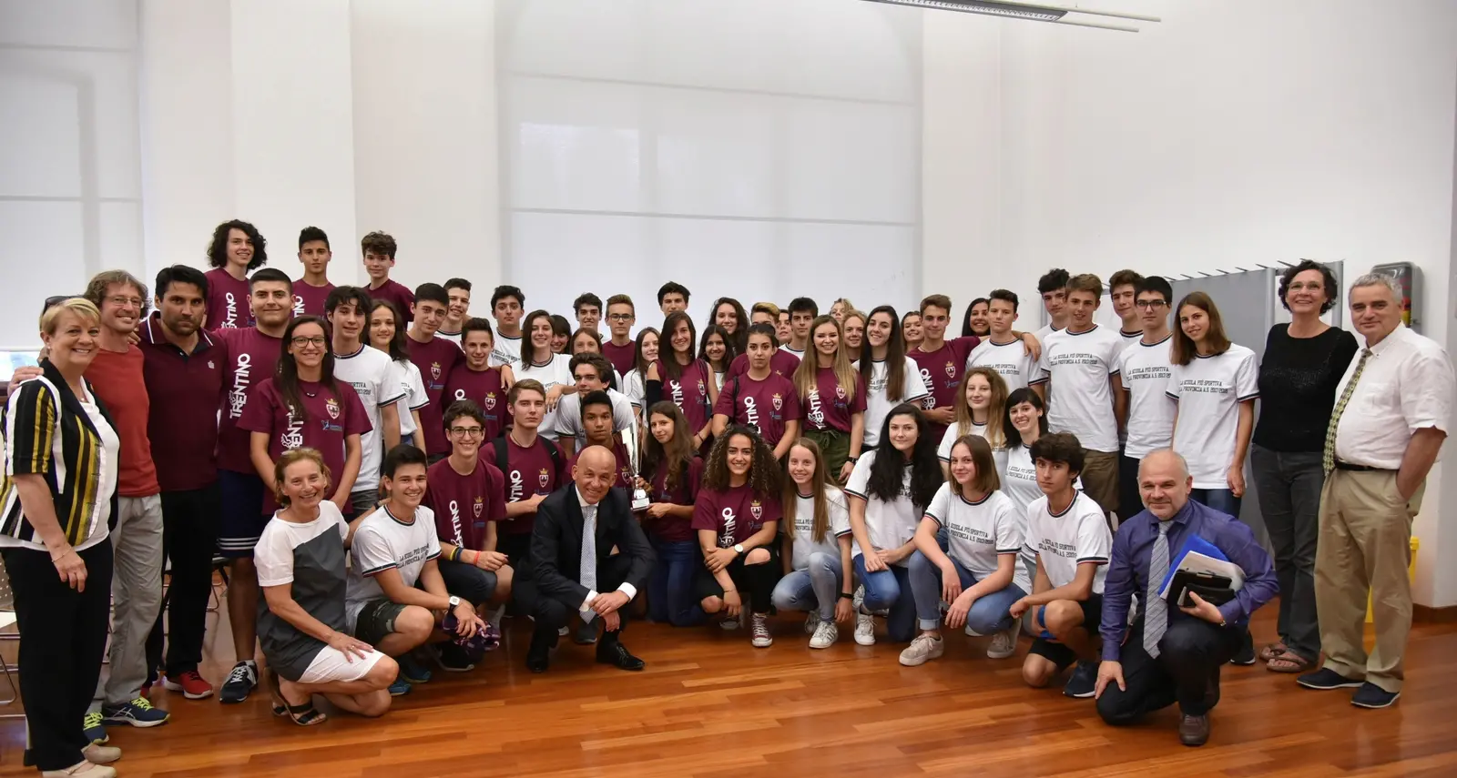 Sport, premiati i ragazzi del Rosmini di Rovereto