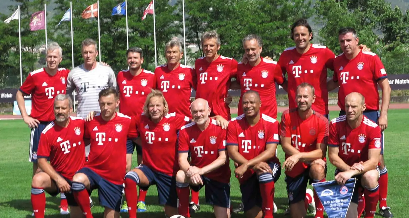 \"All stars\" del Bayern in campo ad Arco