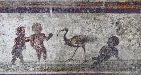 A Pompei torna alla luce il vicolo dei balconi