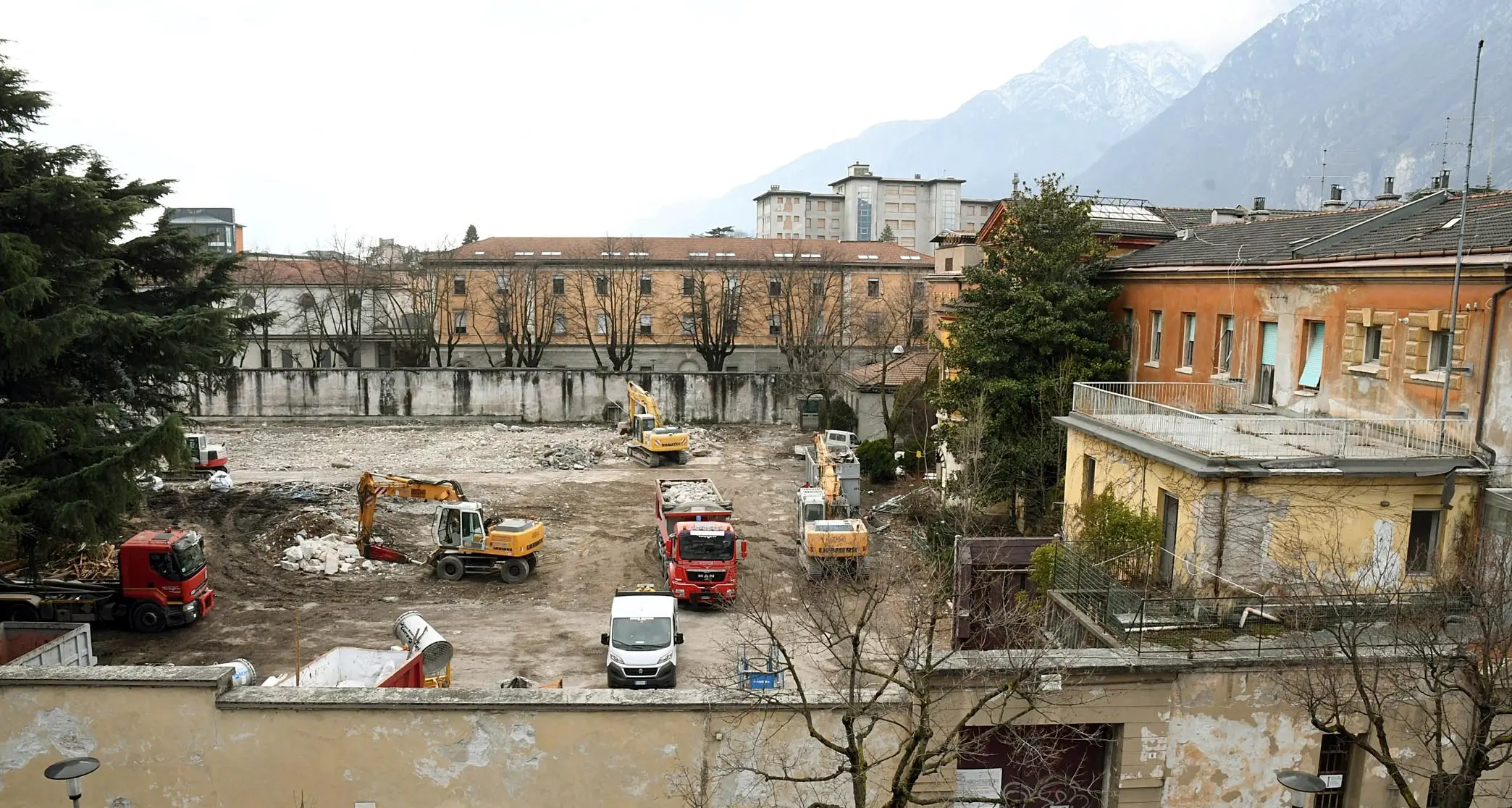 Via Pilati, al via la riqualifica del cortile dell'ex carcere