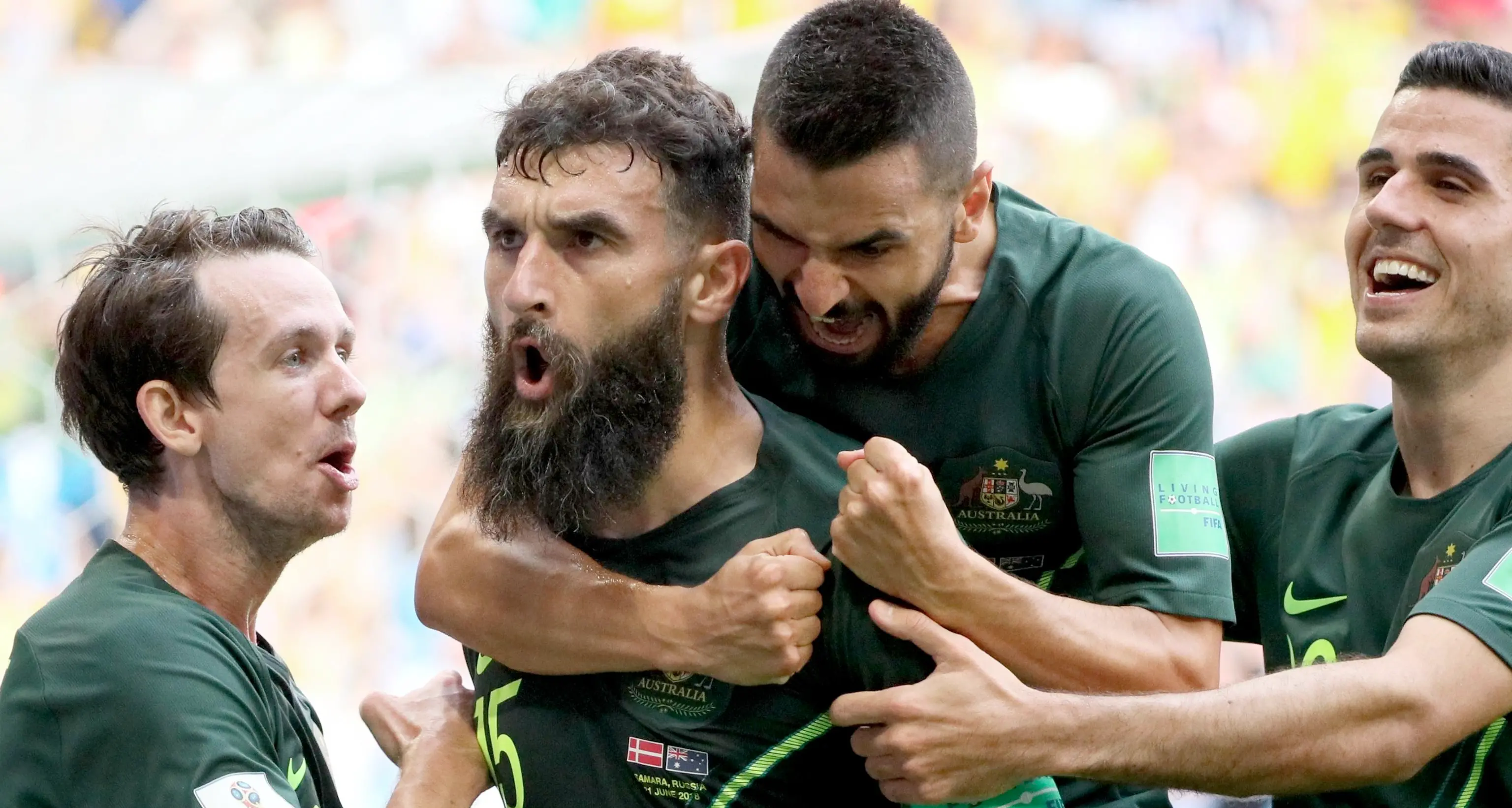 Danimarca e Australia non si fanno male: 1-1