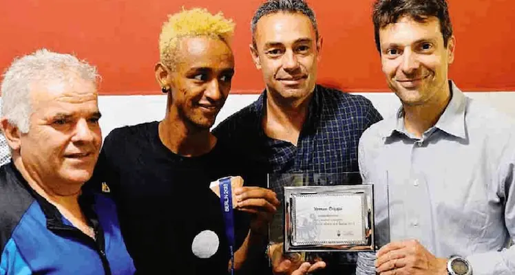 Trento celebra il campione: sorrisi e festa per Crippa