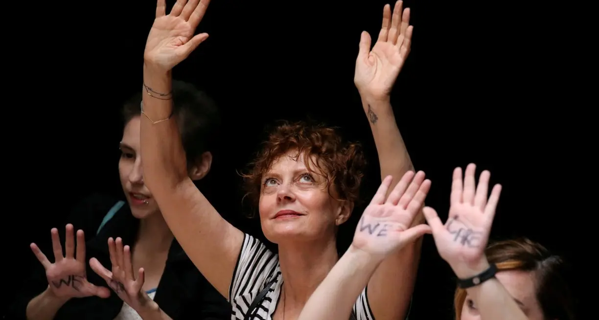 Marcia anti-Trump, anche Susan Sarandon arrestata