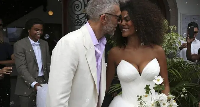 Vincent Cassel si risposa A nozze con Tina Kunakey