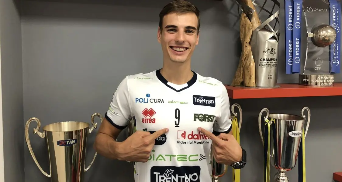 Trentino Volley: sarà Giannelli il nuovo capitano