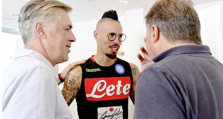 Il Napoli di Carlo Ancelotti inizia la nuova stagione