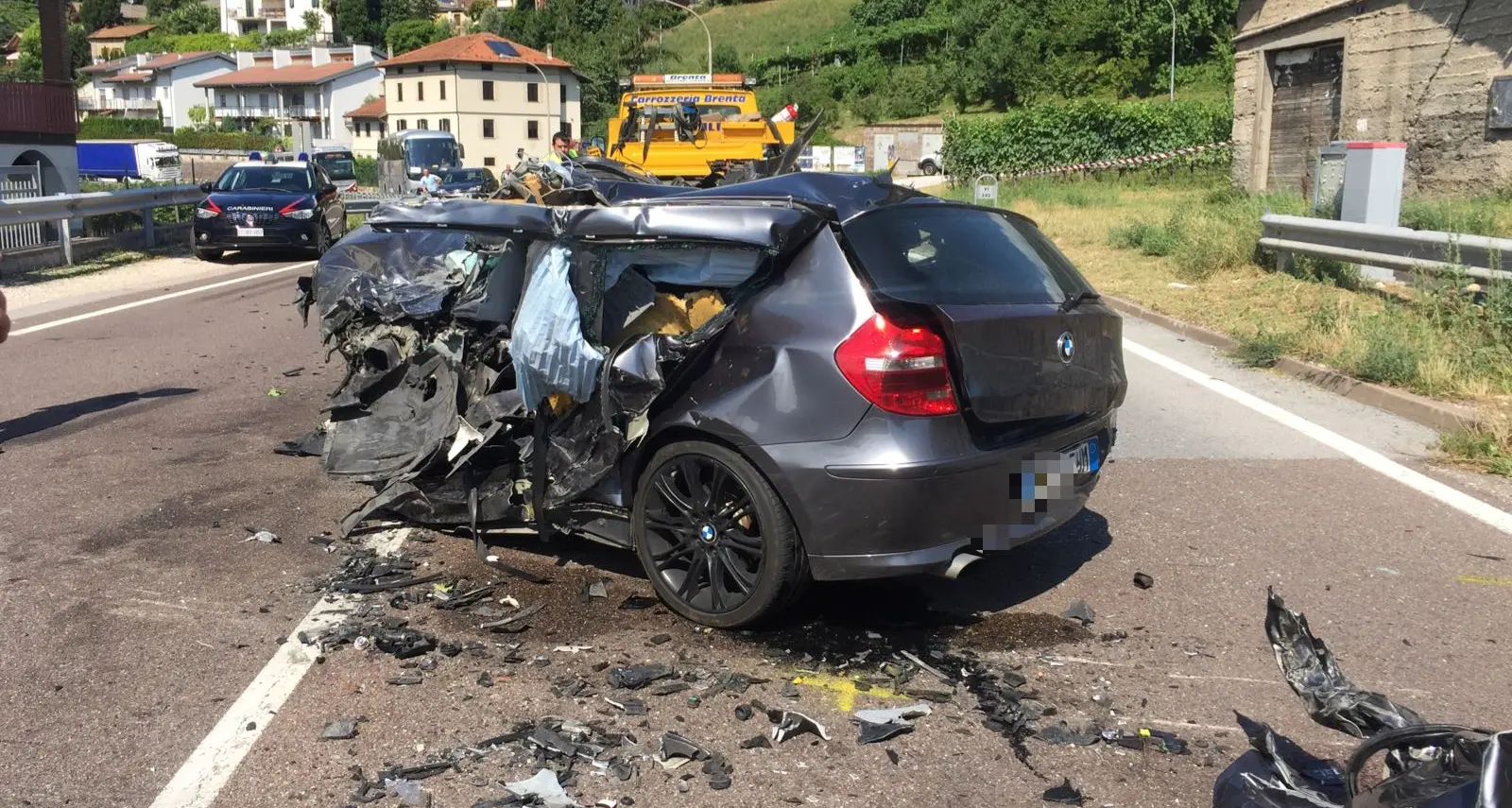 Incidente mortale ai Sorni di Lavis