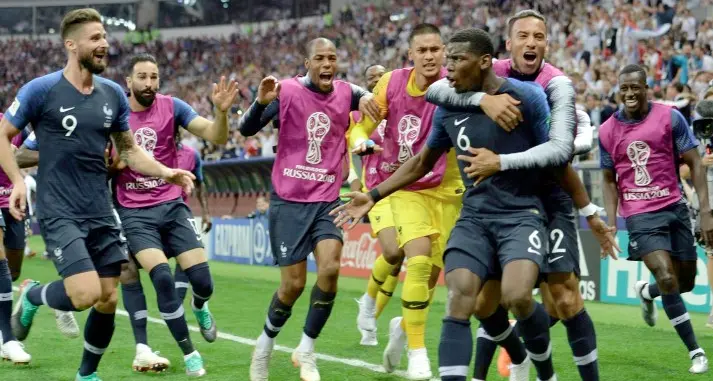 La Francia sul tetto del mondo In finale 4-2 alla Croazia