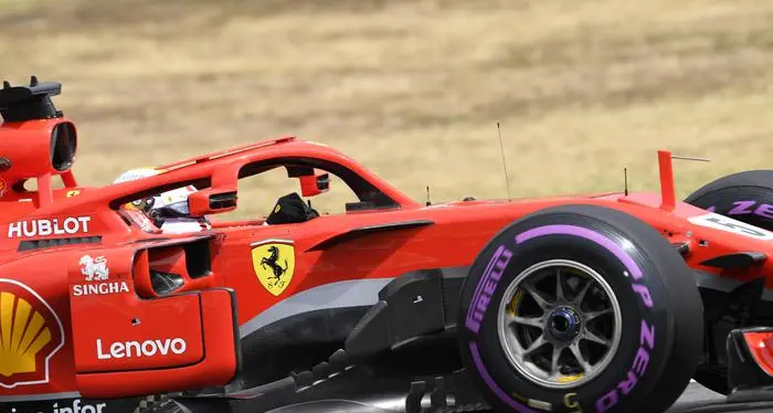 F1: la Ferrari di Vettel in pole in Germania, 2/a Mercedes Bottas