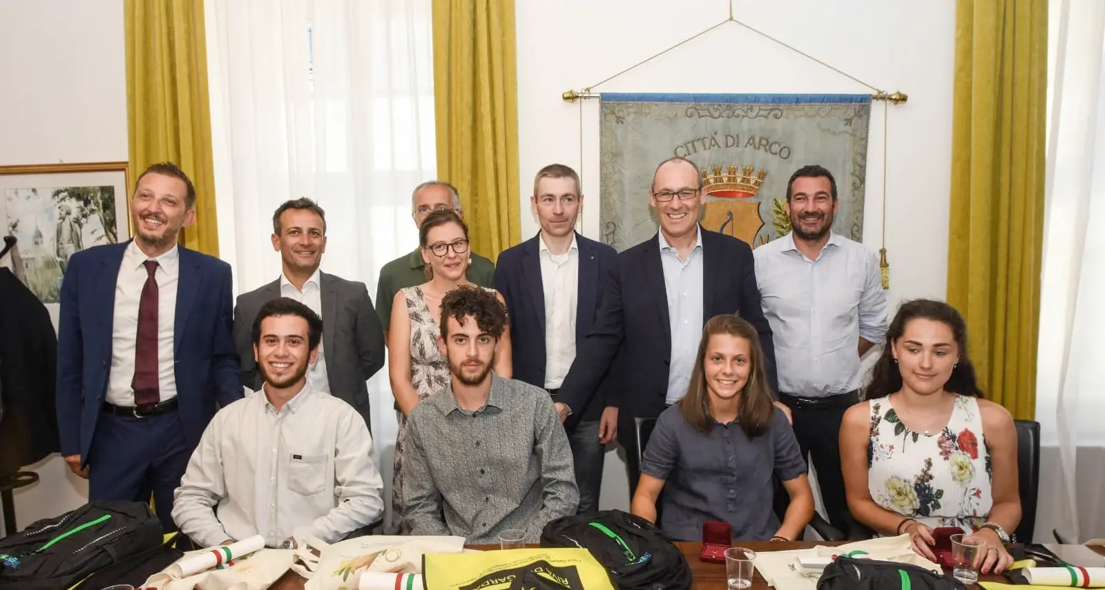 Il salvataggio a San Vito, premiati i ragazzi arcensi