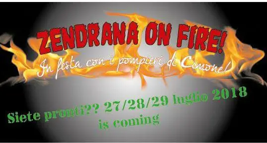 Torna da stasera «Zendrana on fire»: in festa con i pompieri di Cimone
