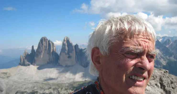Torna sulla Grande Cima di Lavaredo per il suo 80esimo compleanno
